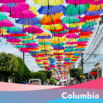 Colombia eSIM | 1GB Daily High-Speed Data for Travelers