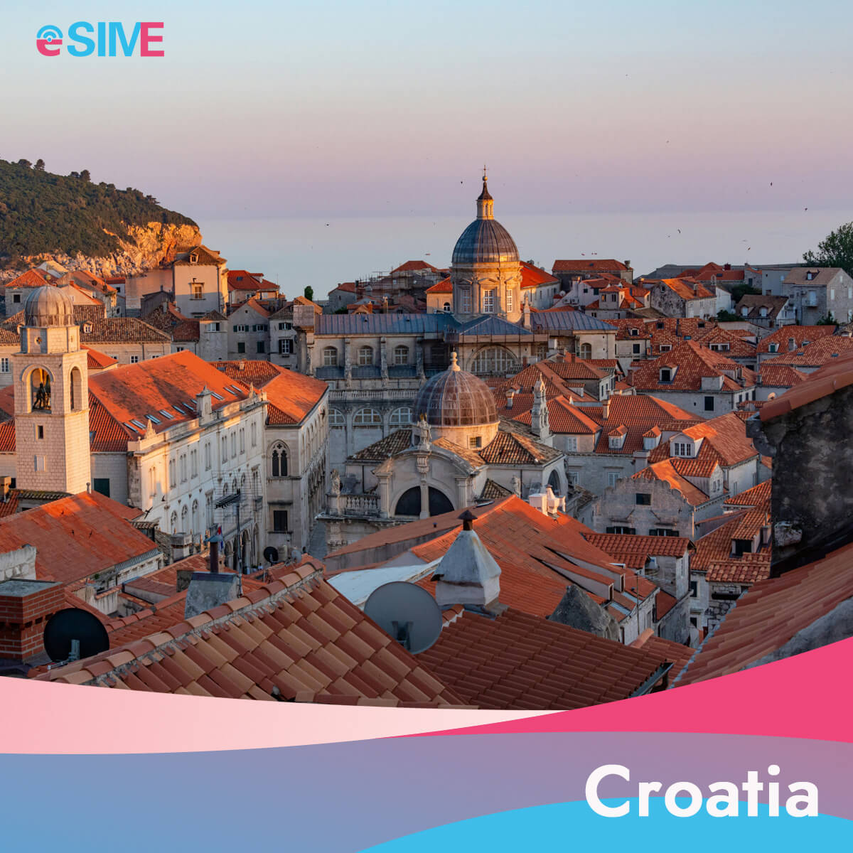 eSIM 1GB Data per Day for Croatia Travel