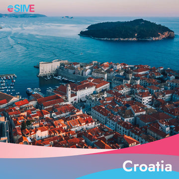 Travel eSIM with Unlimited Data for Croatia