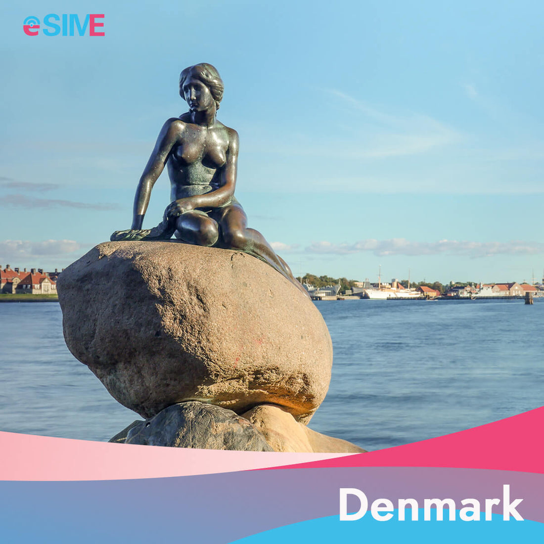 Travel eSIM 1GB Data per Day for Denmark