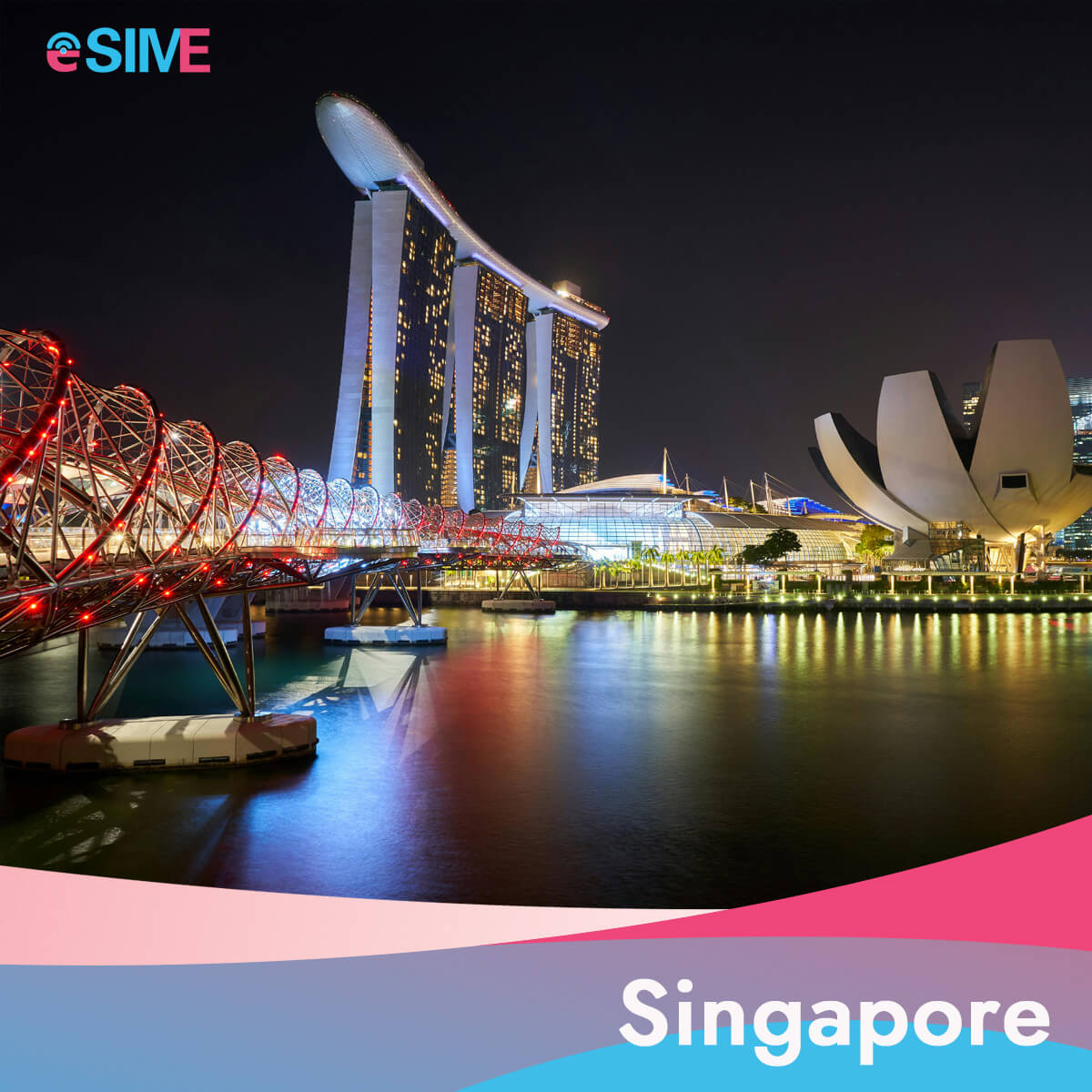 5GB/10GB/20GB/30GB/50GB Data eSIM for Travel to Singapore