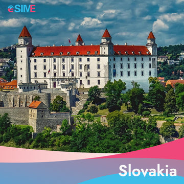 Buy Slovakia eSIM | 1GB Per Day Prepaid Data Plans