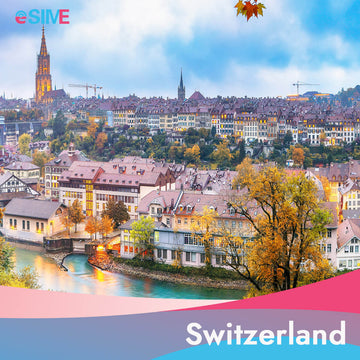 eSIM with Unlimited Data for Travel to Switzerland