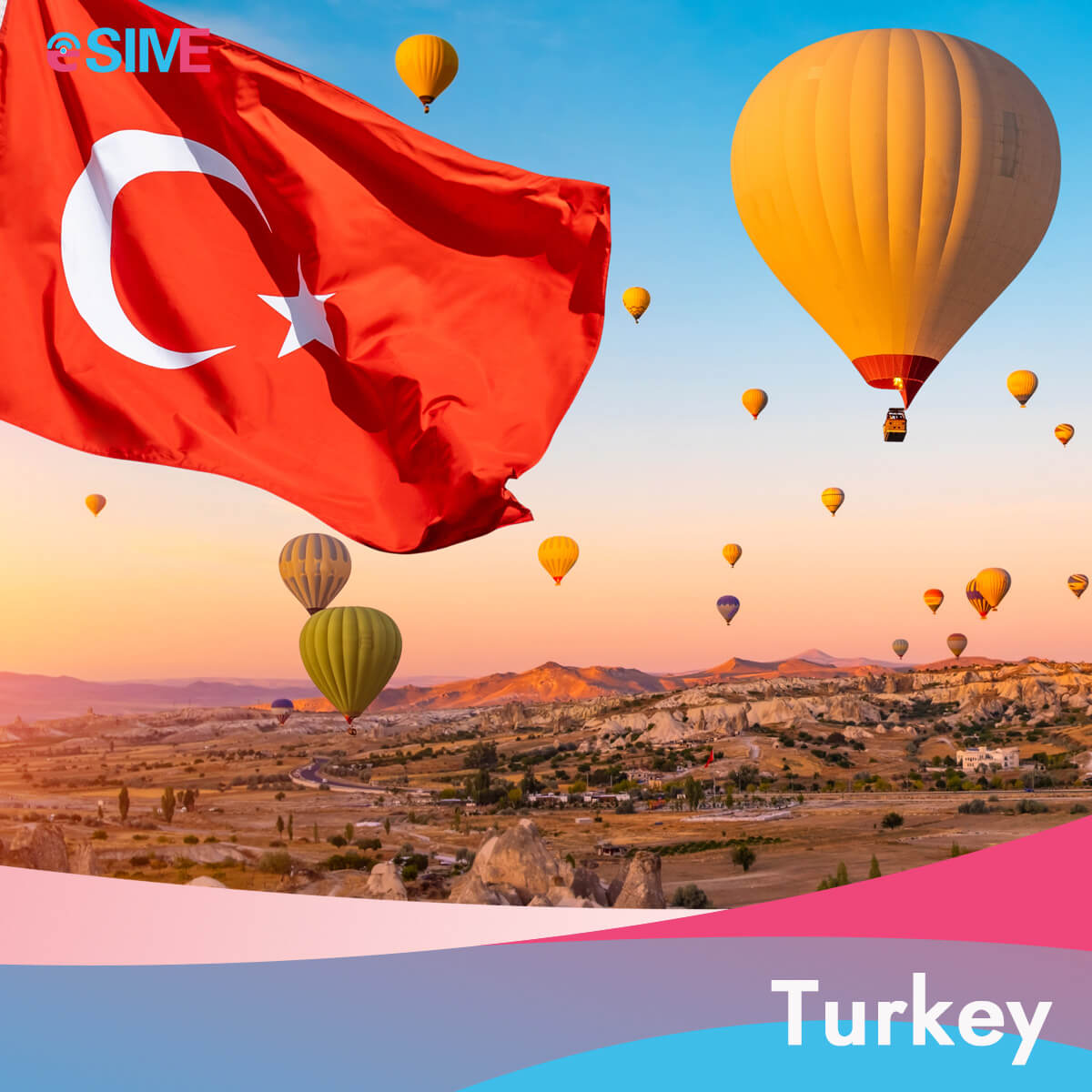 eSIM with Unlimited Data for Travel to Turkey