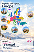 eSIM Unlimited Data in Europe