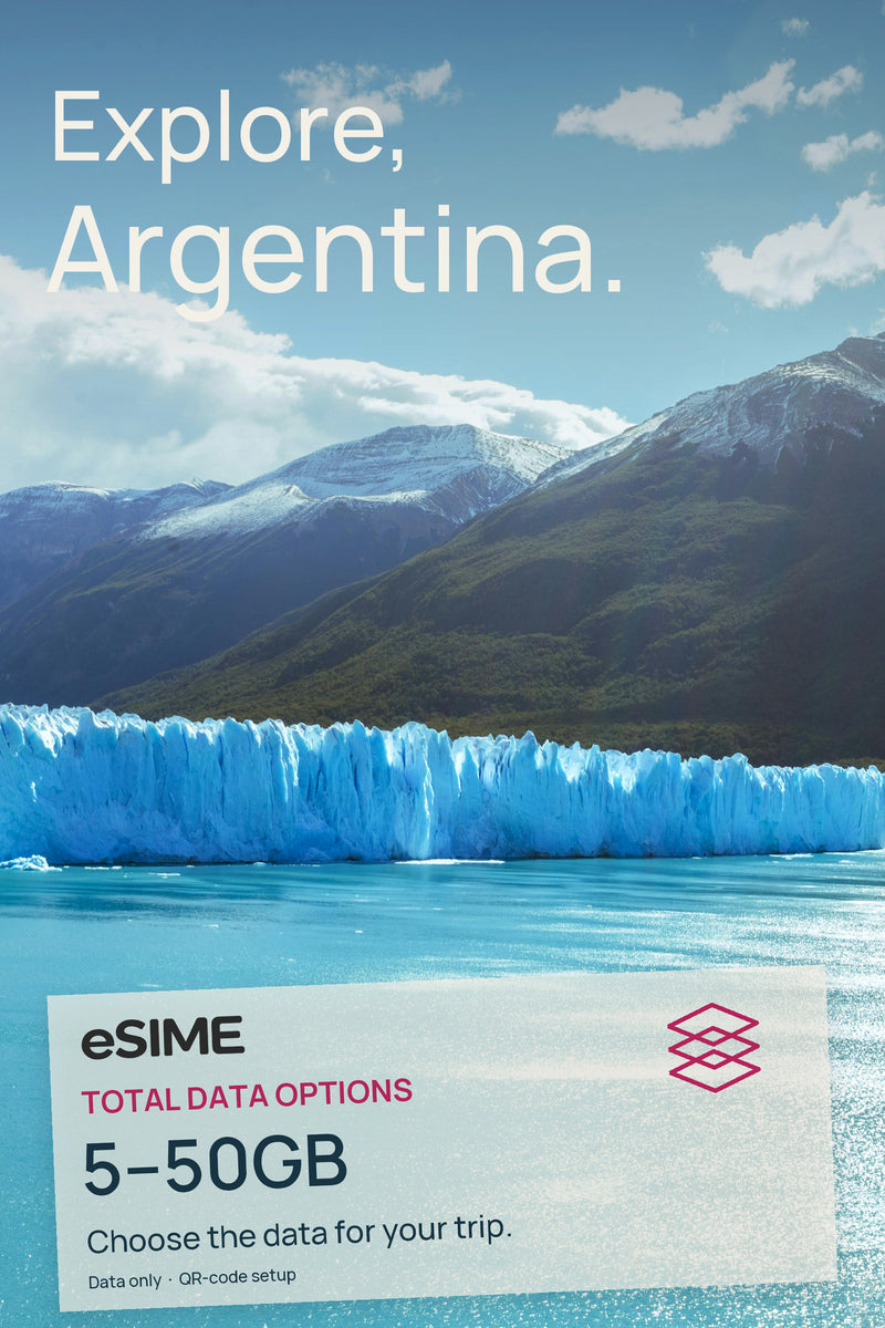 High-Speed Argentina eSIM | 5GB to 50GB Flexible Plans