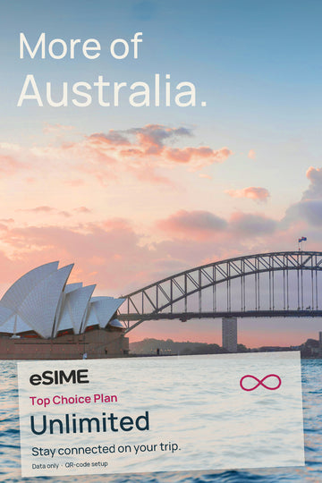 eSIM Unlimited Data in Australia