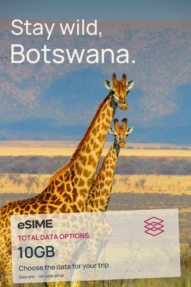 10GB Data eSIM in Botswana