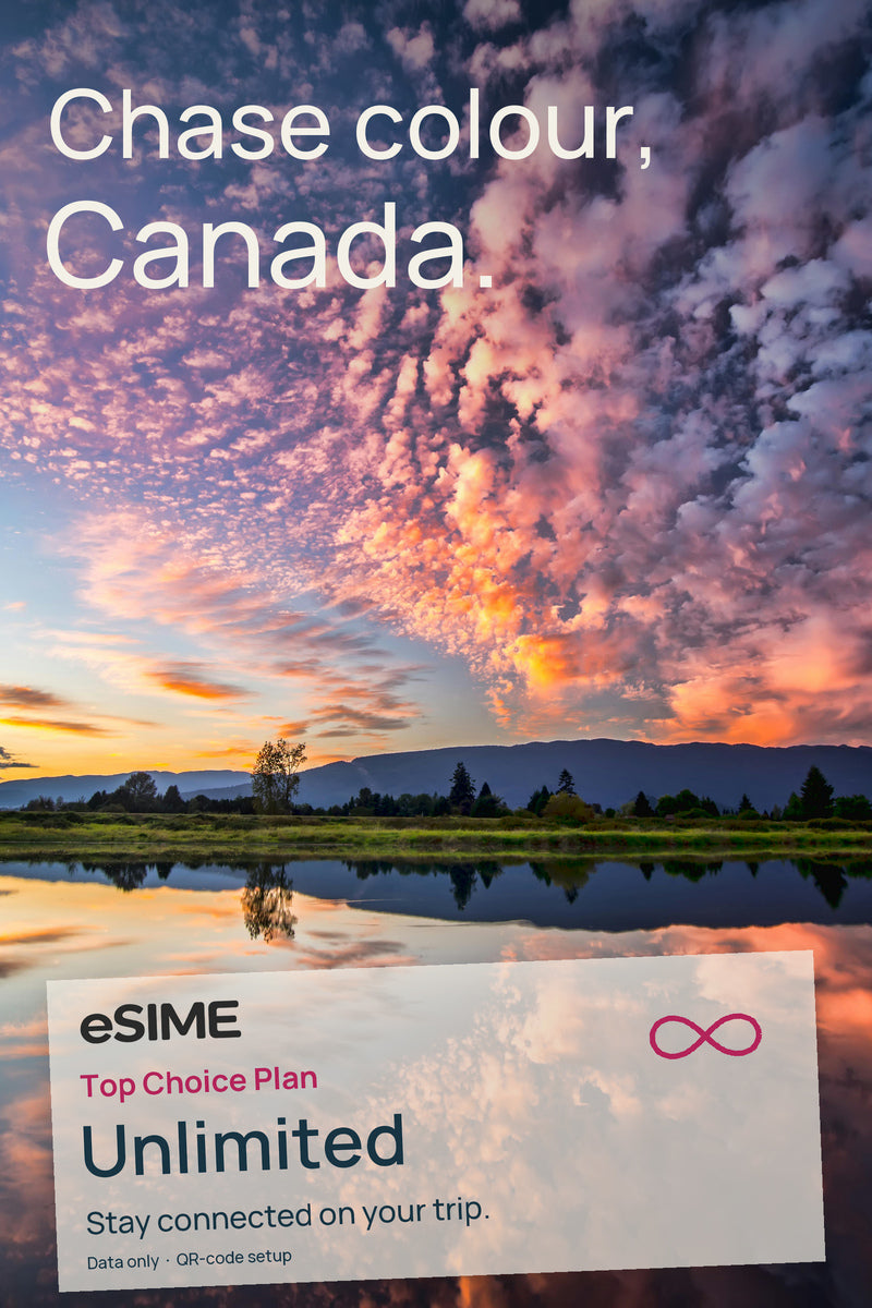 eSIM Unlimited Data in Canada