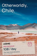 Best Prepaid Chile eSIM with Daily 1GB Data for Travel