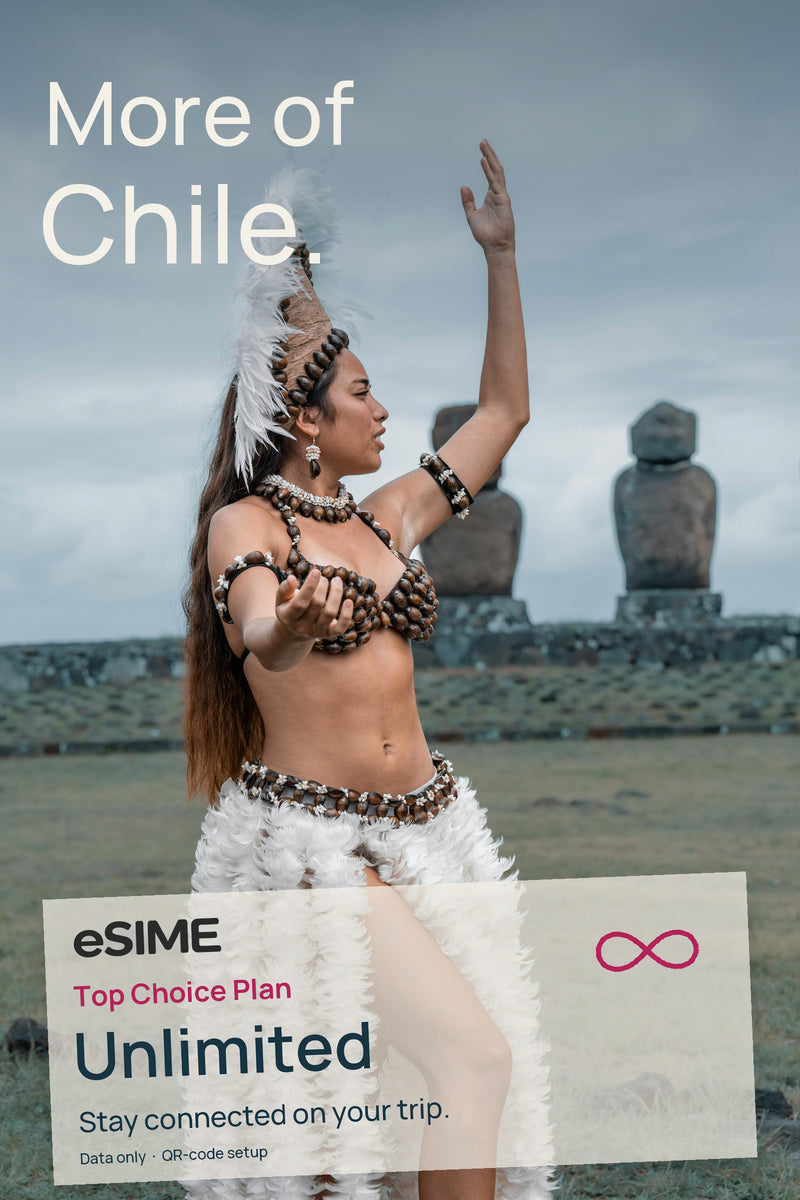 Best Prepaid Chile Travel eSIM: Unlimited Data