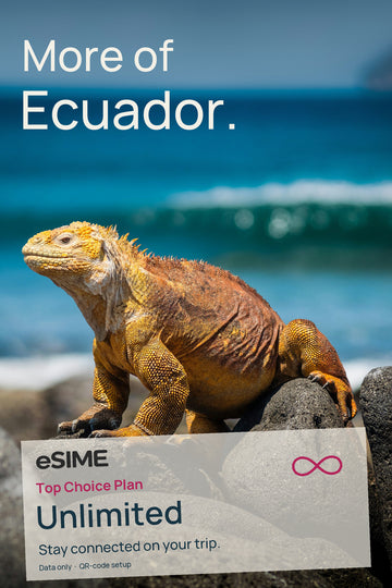 Prepaid Ecuador eSIM Unlimited Data Travel Plans
