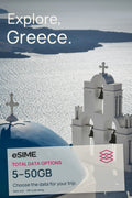 5GB/10GB/20GB/30GB/50GB Data eSIM in Greece