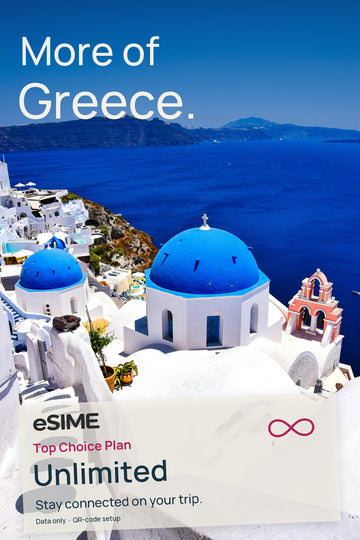 eSIM Unlimited Data in Greece