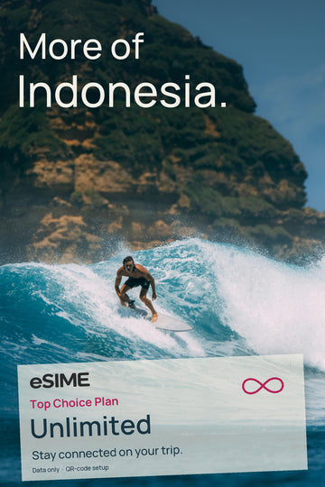 eSIM Unlimited Data in Indonesia