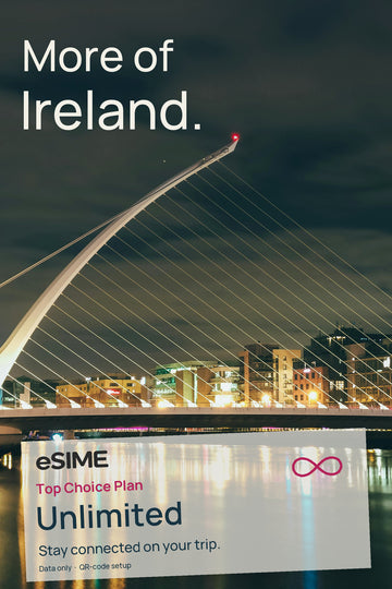 eSIM Unlimited Data in Ireland