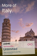 eSIM Unlimited Data in Italy