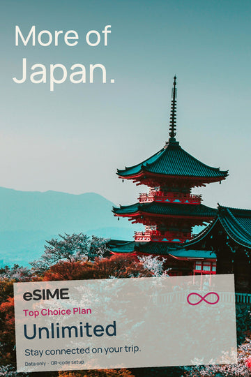 eSIM Unlimited Data in Japan