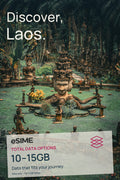 Data eSIM for Travel in Laos