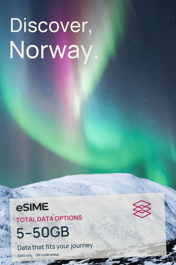 5GB/10GB/20GB/30GB/50GB Data eSIM in Norway