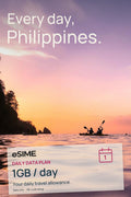 eSIM 1GB Data per Day in Philippines