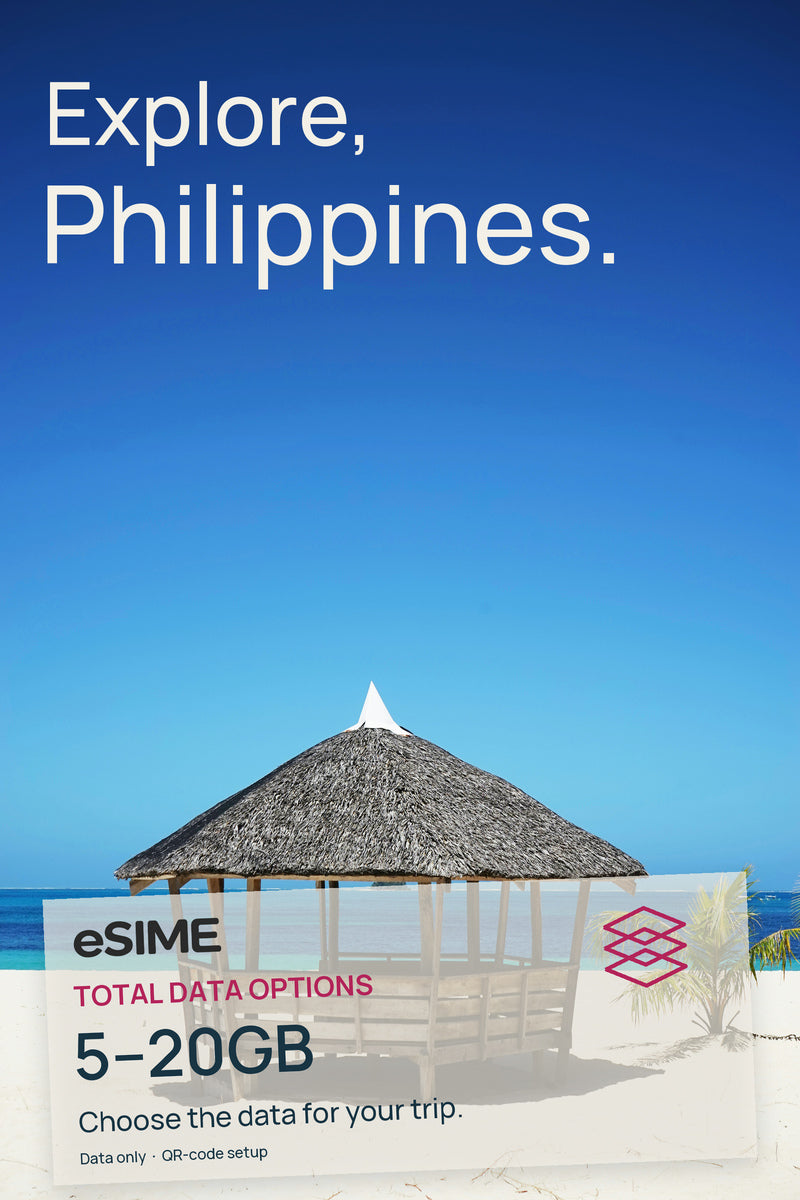 5GB/10GB/20GB Data eSIM in Philippines