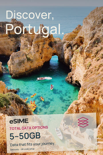 5GB/10GB/20GB/30GB/50GB Data eSIM in Portugal