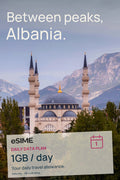 eSIM 1GB Data per Day in Albania