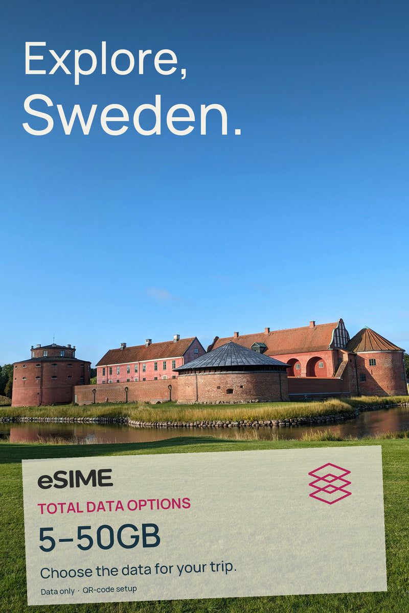 Best Travel Sweden eSIM: 5GB to 50GB