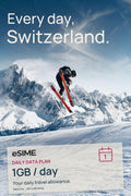 eSIM 1GB Data per Day in Switzerland