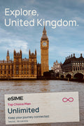 eSIM Unlimited Data in United Kingdom