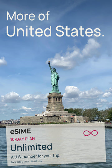 10-Day US eSIM Unlimited Data Calls & Texts